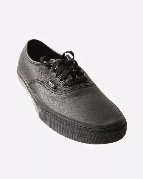 Vans Authentic Black Leather