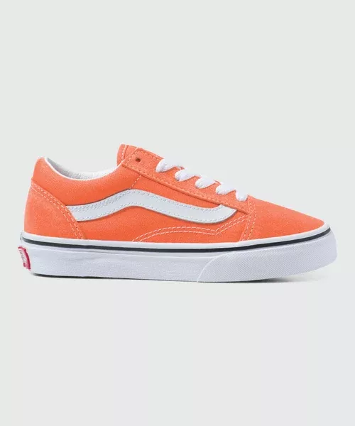 Vans Old Skool Shoes - Orange Tiger / True White