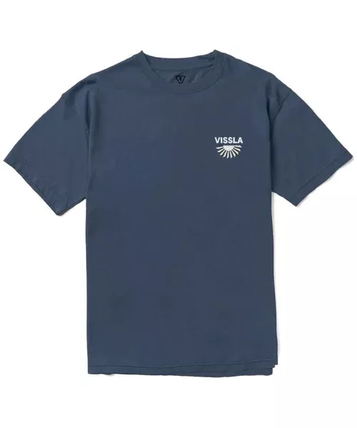 Vissla Stoke Supply Organic Blend SS Tee - Navy