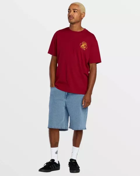 Volcom Billow Denim Short - Blueprint