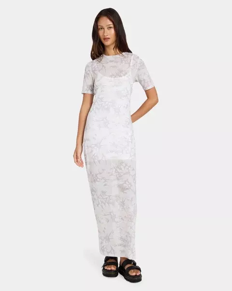 Volcom Checked Out Dress - Camouflage