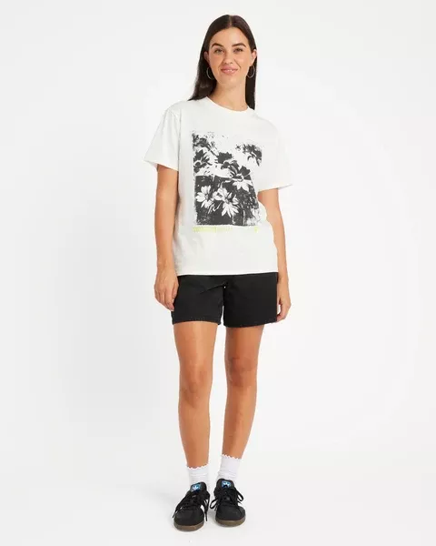 Volcom Lock It Up Tee - Star White