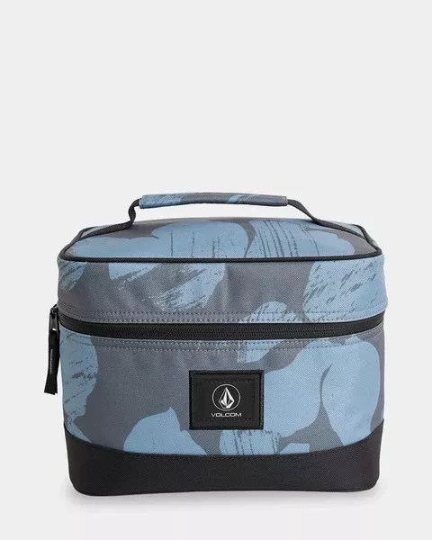 Volcom Patch Attack Deluxe Makeup Bag - Blue