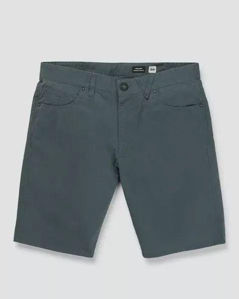 Volcom Solver Lite 5 Pocket Mens Short 19 - Dark Slate