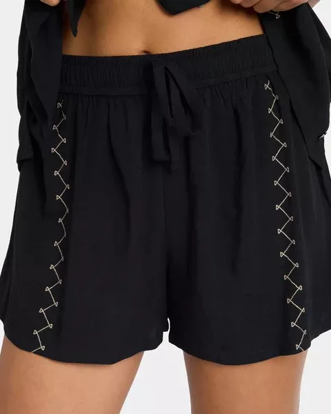 Volcom Womens Bloomz Short - Black