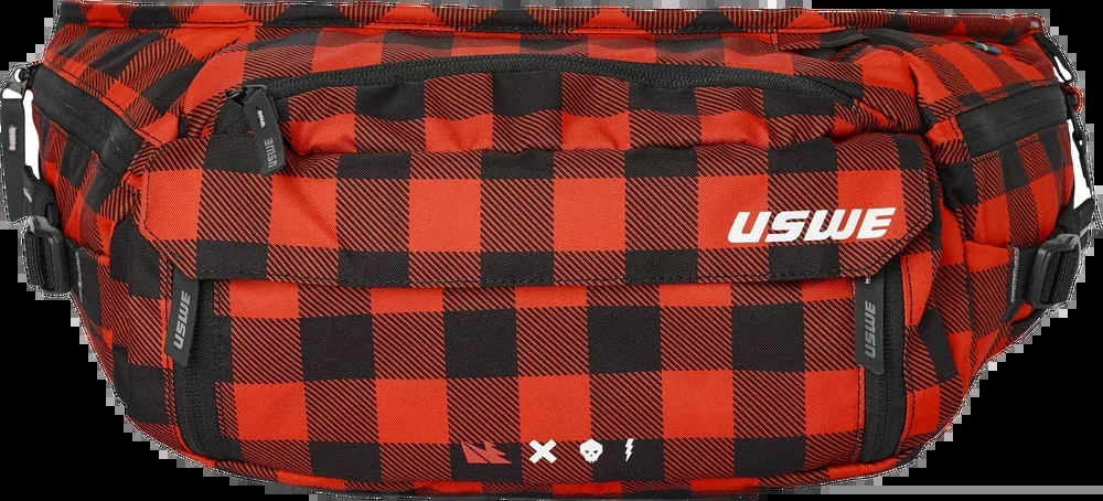 WAIST 6L HIP PACK FLANNEL RED (PACK ONLY)