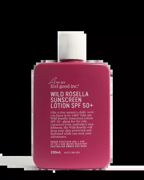 Wild Rosella Sunscreen Lotion SPF50+ 200mL