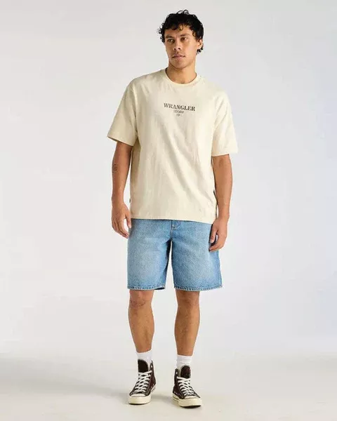 Wrangler Steezy Short- Acoustic Blue