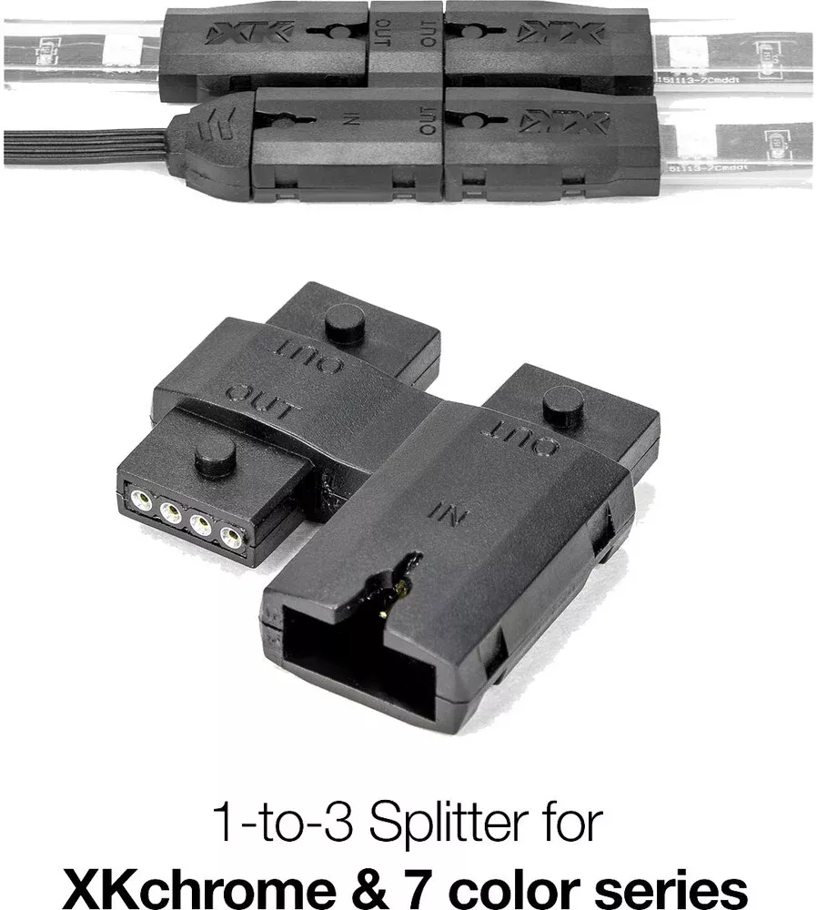 XK GLOW 1-TO-3 SPLITTER