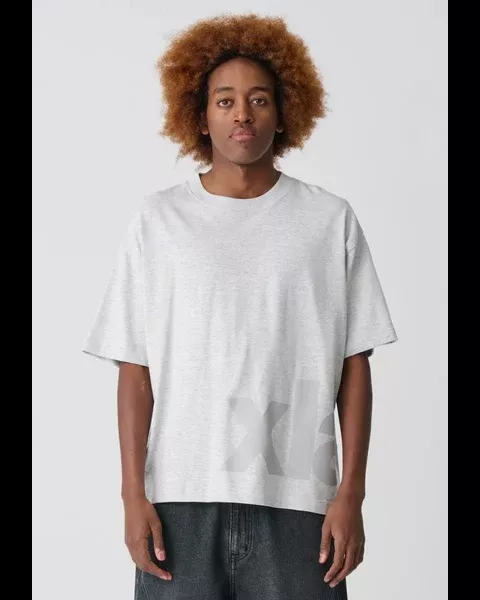 XLarge Eli Gorilla Fit Tee - Snow Marle