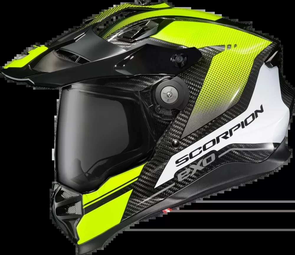 XT9000 CARBON FULL-FACE HELMET TRAILHEAD HI-VIS 2X