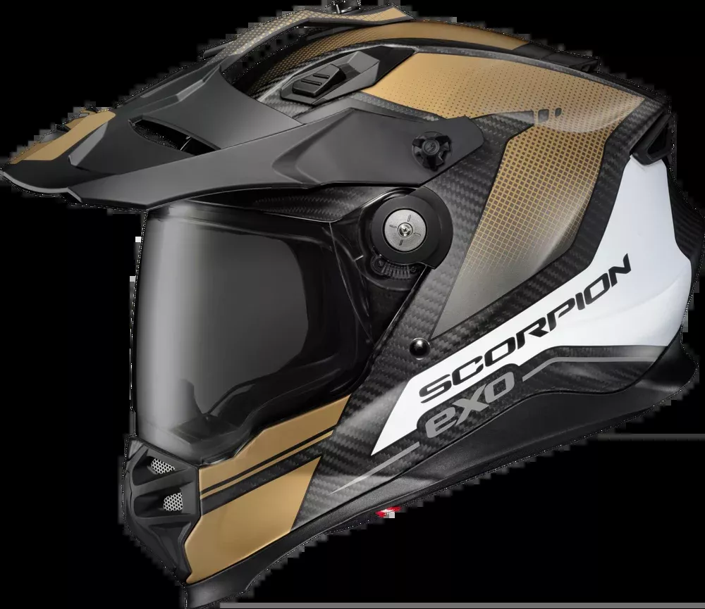 XT9000 CARBON FULL-FACE HELMET TRAILHEAD MATTE GOLD MD