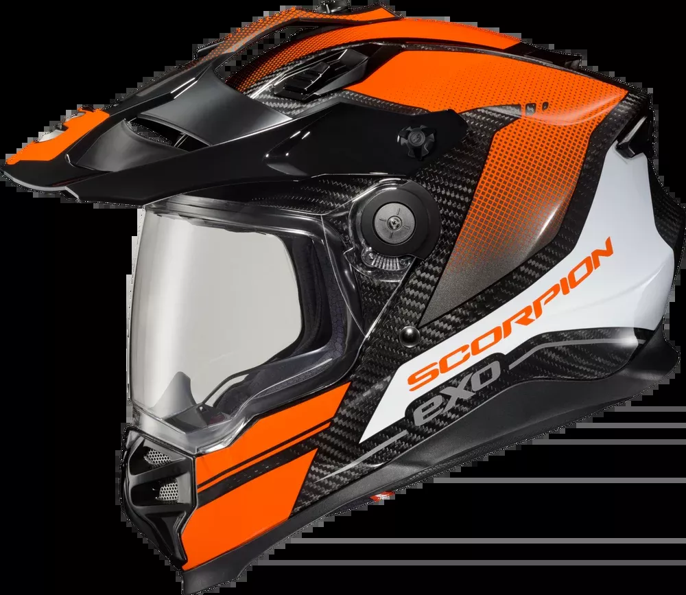 XT9000 CARBON FULL-FACE HELMET TRAILHEAD ORANGE XL