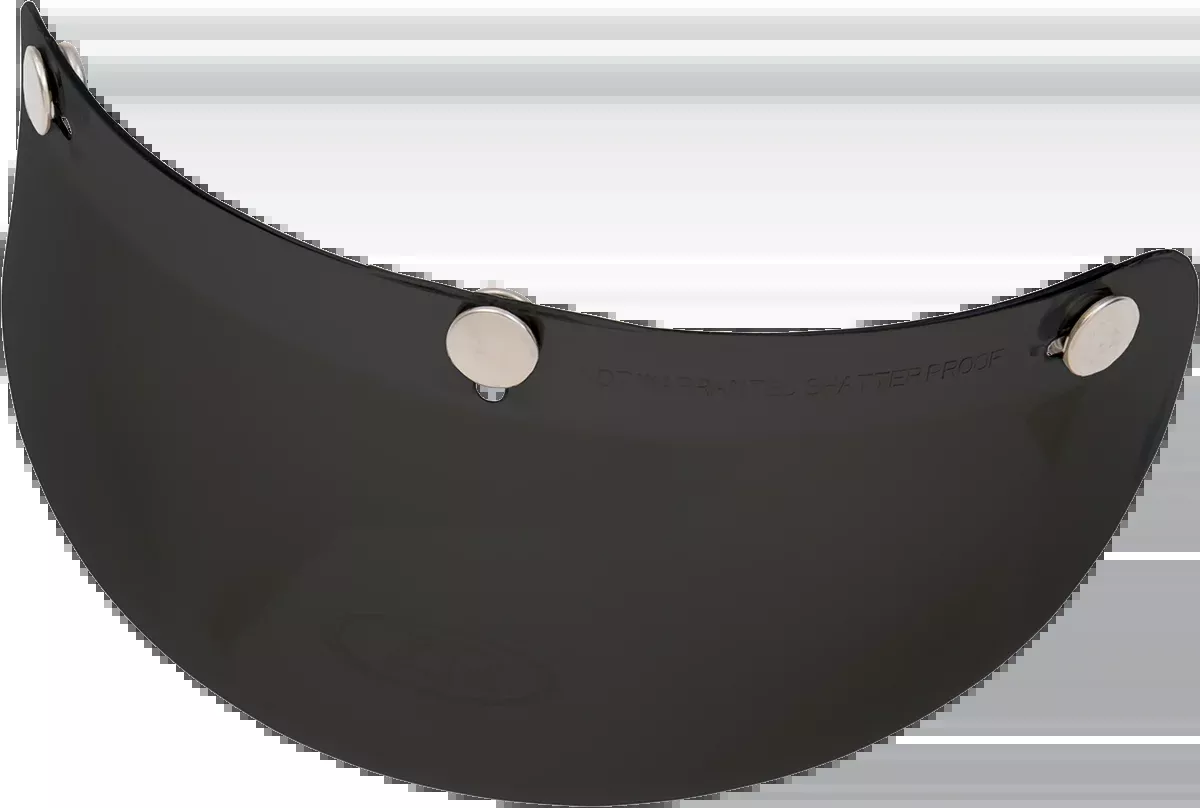 Z1R Jimmy/Drifter/Universal Helmet 3-Snap Bubble Visor