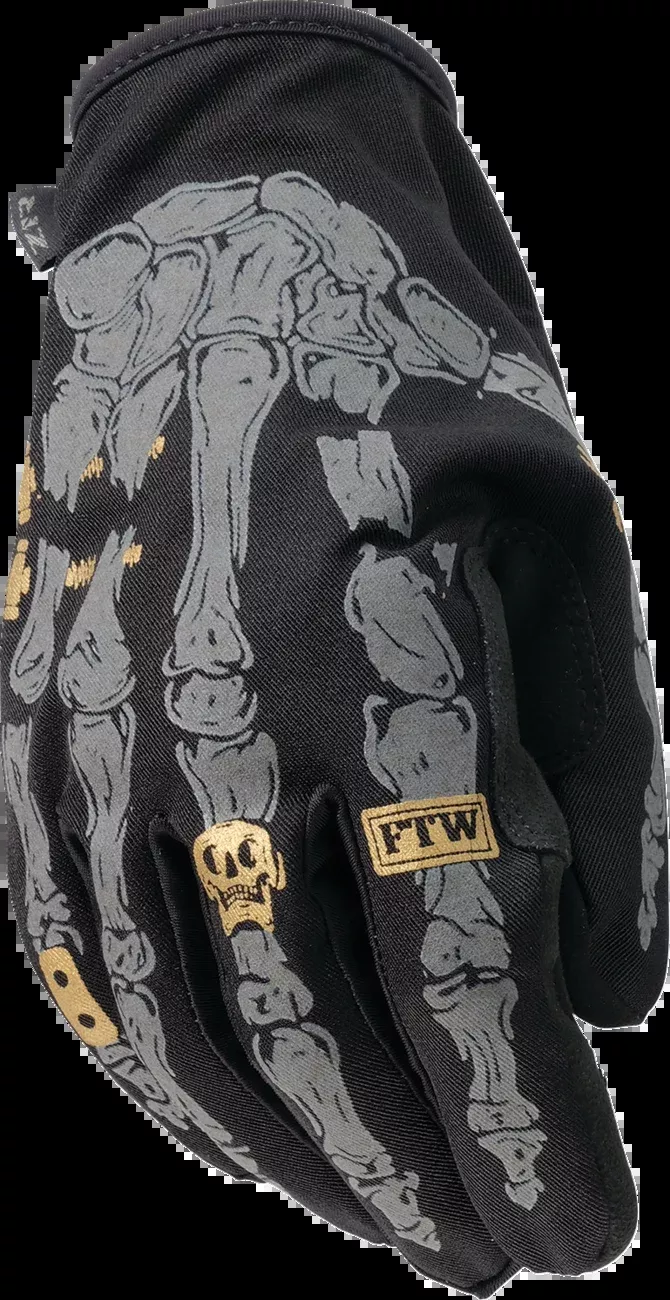 Z1R Reflective Black/Silver Gloves