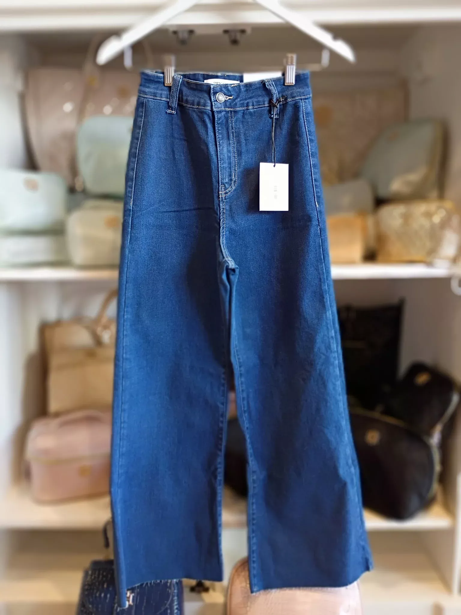 Zenana: Denim Wide Leg